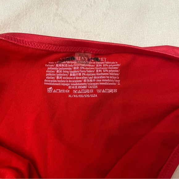 New! Victoria’s Secret Bling Shine Strap Plunge One Piece Swimsuit 3838 - Picture 5 of 9